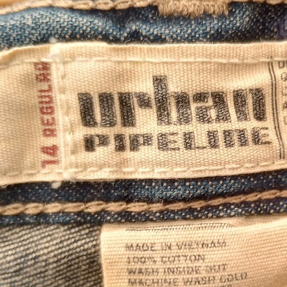 Urban Pipeline Boy's 14 Reg Denim Jeans - Picture 3 of 11
